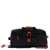 Bric's X-Collection 21-inch rolling duffle luggage with sturdy wheels and a sleek design, ideal for travel and storage.