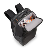 Briggs & Riley ZDX Cargo Backpack with multiple compartments and durable design, suitable for travel and everyday use.