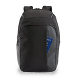 Briggs & Riley ZDX Cargo Backpack in black with multiple compartments, padded straps, and sturdy design for travel and daily use.