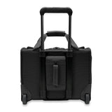 Briggs & Riley Baseline 2-wheel cabin bag, carry-on luggage in blue with a sleek design and durable wheels for travel.