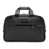 Briggs & Riley Baseline Executive Travel Duffle bag with durable fabric, leather accents, and multiple compartments for organization.