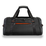 Briggs & Riley ZDX large travel duffle bag with durable fabric, sturdy handles, and spacious interior for travel gear.