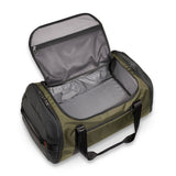 Briggs & Riley ZDX large travel duffle bag with sturdy handles and spacious main compartment for weekend or long trips.