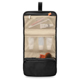 Briggs & Riley Baseline Slim Hangable Kit toiletry bag with multiple compartments and hang hook for travel organization.