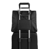Briggs & Riley Rhapsody Essential Tote bag in black, showing the stylish design and spacious interior for everyday use