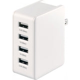 Design Go worldwide USB charger, compact accessories with multiple USB ports for international travel and device charging.