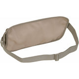 Eagle Creek RFID Blocker Money Belt DLX in black with adjustable strap and multiple compartments for secure cash and card storage.