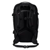Black Eagle Creek Tour Travel Pack 40L M/L with multiple compartments and adjustable straps for convenient travel organization.