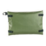 Eagle Creek PACK-IT Gear Pouch S for packing organization, shown in compact black with zipper closure and multiple compartments.