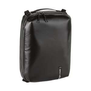 Eagle Creek PACK-IT™ Gear Protect-It Cube M for packing organization, shown in black with mesh top for gear protection.