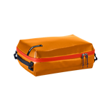 Eagle Creek PACK-IT Gear Protect-It Cube S for packing organization, shown in green with zipper closure and mesh top for visibility.