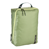 Eagle Creek PACK-IT™ Isolate Clean/Dirty Cube M for packing organization, showing a compact zippered storage cube with labeled compartments.