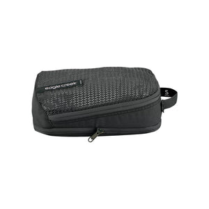 Eagle Creek PACK-IT™ Reveal Expansion Cube S for packing organization, shown open with compartments for clothes and accessories.