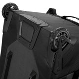 Eagle Creek ORV Trunk 30 wheeled duffel bag in asphalt black with sturdy wheels and durable fabric for travel.