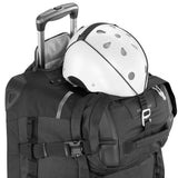 Eagle Creek ORV Trunk 36 wheeled duffel in asphalt black with sturdy wheels and a durable design for travel.