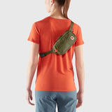 Green Fjallraven High Coast Hip Pack waist bag with adjustable strap and multiple zipper compartments.
