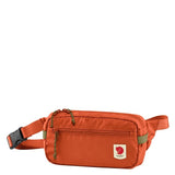 Green Fjallraven High Coast Hip Pack waist pack with adjustable strap and multiple compartments for outdoor and everyday use.