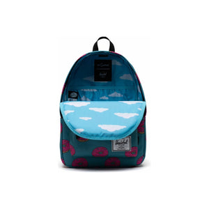 Herschel Classic Backpack XL featuring Simpsons cartoon design, durable fabric, padded straps, and multiple compartments for everyday use.