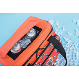 Herschel Pop Quiz Cooler 12 Pack Insulated featuring Simpsons Duff Beer design, portable cooler for beverages.