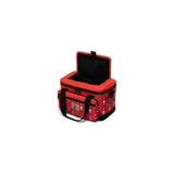 Herschel Pop Quiz Cooler 12 Pack Insulated cooler with Simpson characters, featuring a vibrant, colorful design and sturdy handle.