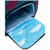 Herschel Novel Duffle bag featuring Simpsons design, with a spacious main compartment and durable fabric for travel and daily use.