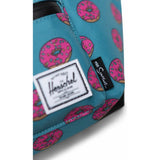 Herschel Seventeen Hip Pack featuring Simpsons design, compact black waist bag with colorful cartoon graphic for casual wear.