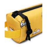 Herschel Settlement case featuring Simpsons design with colorful cartoon characters on durable fabric, ideal for organizing essentials.