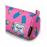 Herschel Settlement case featuring Simpsons character design, durable fabric with zipper closure, ideal for organizing accessories or tech gear.