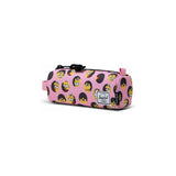 Herschel Settlement case featuring Simpsons design, with colorful cartoon imagery on durable fabric for everyday use.