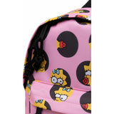Herschel Classic Mini Backpack featuring Simpsons character design, with adjustable straps and front pocket for everyday use.