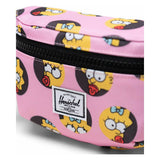 Herschel Fourteen Hip Pack featuring Simpsons design in black with adjustable strap and zippered main compartment.