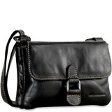 Brown Jack Georges Voyager Mini Crossbody Bag with adjustable strap and compact design, perfect for everyday use.