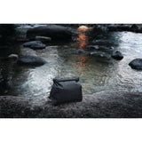 Black Matador FlatPak™ Toiletry Case showing compact, durable travel accessory with zipper closure and organized interior pocket.
