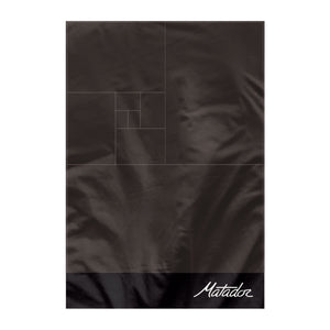 Matador Pocket Blanket 2.0 in black, compact outdoor accessory for sitting or picnics, made of durable material.