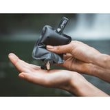 Matador FlatPak™ Toiletry Bottle 3-Pack in charcoal, compact travel accessories with durable, leak-proof design.
