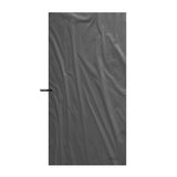 Slate blue Matador NanoDry packable shower towel, large size, lightweight and quick-drying accessory for travel and outdoor use.