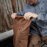 Black Matador Freerain24 backpack with sleek design, durable fabric, and multiple compartments for outdoor and everyday use.