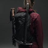 Matador Beast18 ultralight technical backpack with adjustable straps and multiple compartments for outdoor adventures.