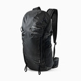 Matador Beast28 ultralight technical backpack with multiple compartments, black fabric, and ergonomic straps for outdoor adventures.
