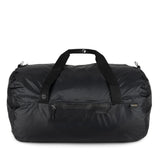 Matador Transit30 charcoal duffle bag shown from the front, featuring sleek design and sturdy handles for travel and everyday use.
