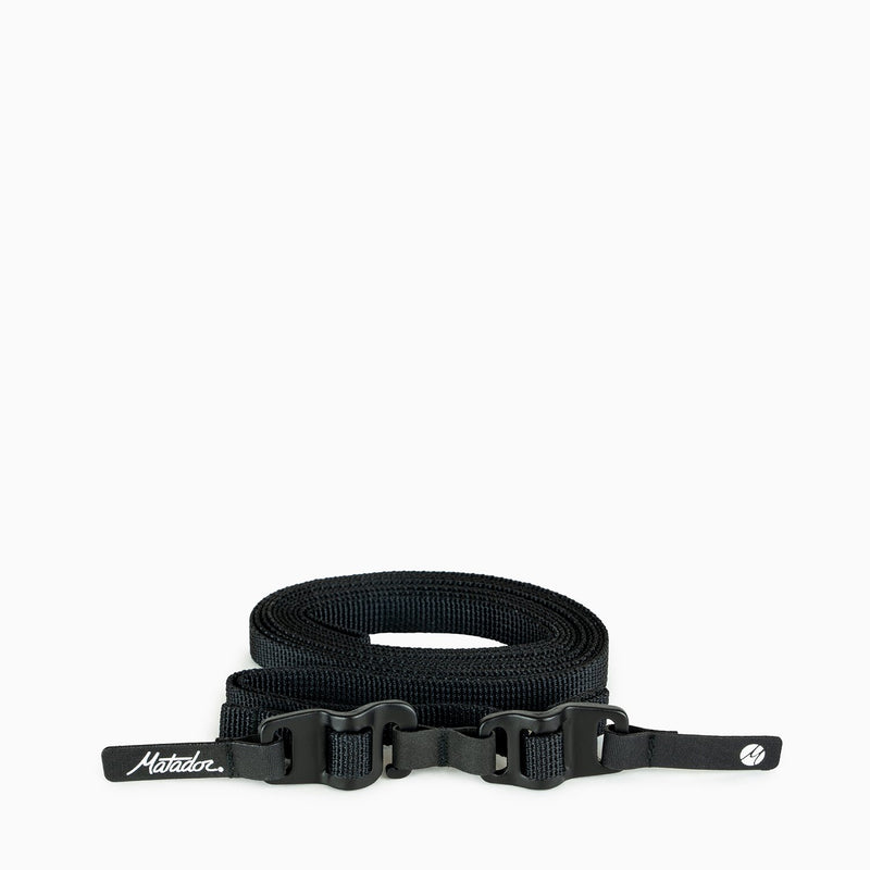 Matador Better Tether™ Gear Straps 2-Pack in grey, durable travel essentials for securing gear and equipment.