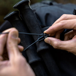 Matador Re-Ties™ reusable zip ties in a 4-pack, compact travel essentials for bundling and securing items on the go.