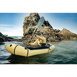 Matador Freerain waterproof packable hip pack in black, featuring adjustable waist strap and compact design for outdoor activities.
