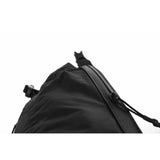 Matador Freerain waterproof packable hip pack shown with adjustable waist strap and compact design for outdoor activities.