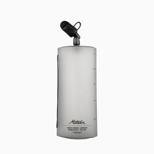 Matador packable water bottle made of durable material, compact design for easy carrying and hydration on the go
