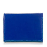 Black Mywalit small tri-fold wallet with multiple card slots and compact design, ideal for organized everyday use.