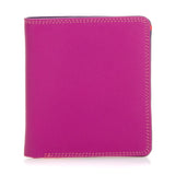 Black Mywalit standard wallet with multiple card slots and cash compartment, made of high-quality leather.