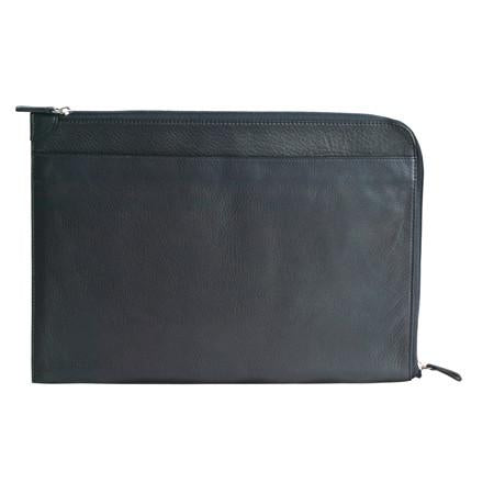 Osgoode Marley meeting case briefcase with leather handle and multiple compartments, designed for professional business use.
