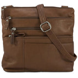 Black Osgoode Marley large crossbody traveler bag with adjustable strap and multiple compartments for travel and everyday use.