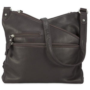 Black Osgoode Marley Kriss Kross Traveler handbag with multiple compartments and adjustable straps, stylish and functional for travel.